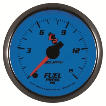 Picture of AutoMeter Gauge Fuel Pressure 2-1-16in- 15PSI Digital Stepper Motor C2