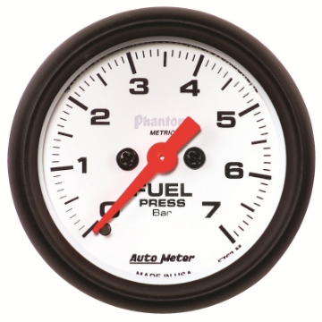 Picture of AutoMeter Gauge Fuel Pressure 2-1-16in- 7Bar Digital Stepper Motor Phantom