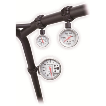 Picture of AutoMeter Gauge Mount Roll Pod For 1-75in- Roll Cage Fits 2-5-8in- Gauge Black