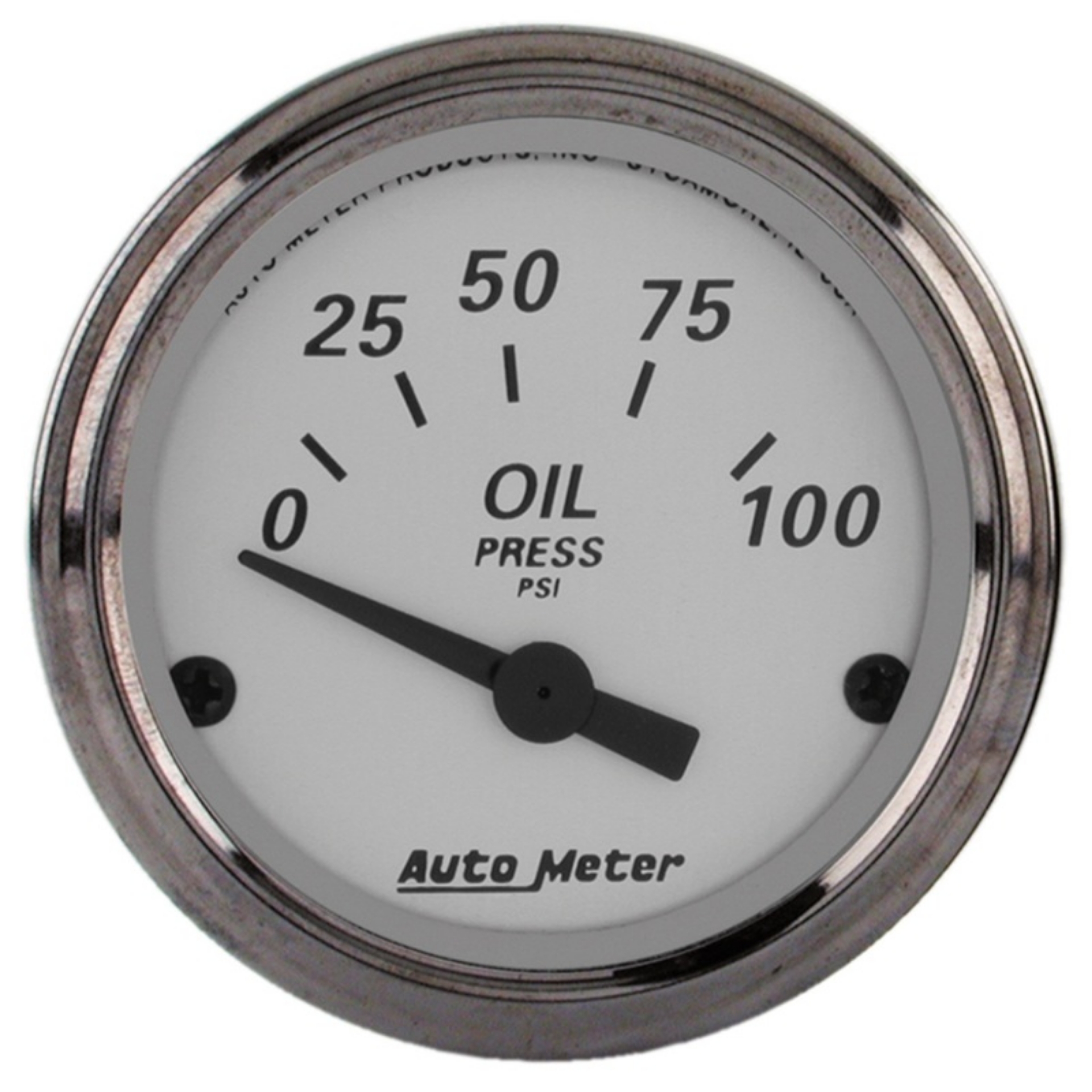 Picture of AutoMeter Gauge Oil Press 2-1-16in- 100PSI Elec American Platinum