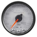 Picture of AutoMeter Gauge Oil Press 2-1-16in- 120PSI Stepper Motor W-Peak & Warn Slvr-Blk Spek