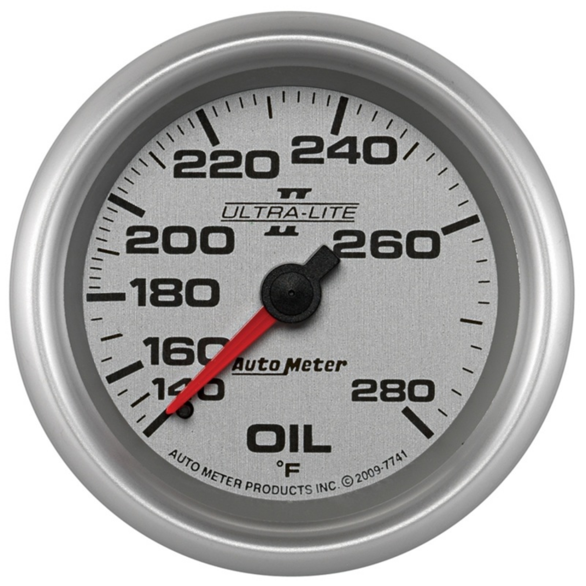 Picture of AutoMeter Gauge Oil Temp 2-5-8in- 140-280 Deg- F Mechanical Ultra-Lite II