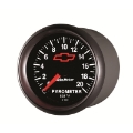 Picture of AutoMeter Gauge Pyrometer Egt 2-1-16in- 2000 Deg- F Stepper Motor Chevy Red Bowtie Black