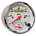 Picture of AutoMeter Gauge Tach-Speedo 3-3-8in- 120MPH & 8K RPM Elec- Program- Arctic White