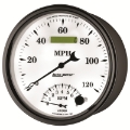 Picture of AutoMeter Gauge Tach-Speedo 5in- 120MPH & 8K RPM Elec- Program Old Tyme White II