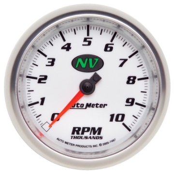 Picture of AutoMeter Gauge Tachometer 3-3-8in- 10K RPM In-Dash NV