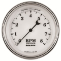 Picture of AutoMeter Gauge Tachometer 3-3-8in- 8K RPM In-Dash Old Tyme White II