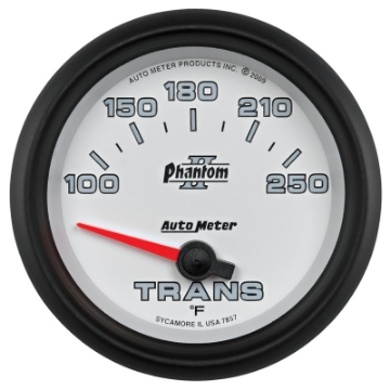 Picture of AutoMeter Gauge Transmission Temp 2-5-8in- 100-250 Deg- F Electric Phantom II
