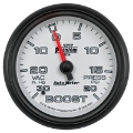 Picture of AutoMeter Gauge Vac-Boost 2-5-8in- 30Inhg-20PSI Mechanical Phantom II