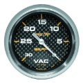 Picture of AutoMeter Gauge Vacuum 2-5-8in- 30Inhg Digital Stepper Motor Carbon Fiber