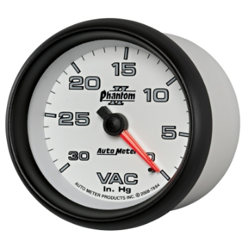 Picture of AutoMeter Gauge Vacuum 2-5-8in- 30Inhg Mechanical Phantom II