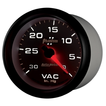 Picture of AutoMeter Gauge Vacuum 2-5-8in- 30Inhg Mechanical Phantom II