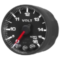 Picture of AutoMeter Gauge Voltmeter 2-1-16in- 16V Stepper Motor W-Peak & Warn Blk-Blk Spek-Pro