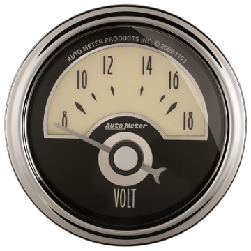 Picture of AutoMeter Gauge Voltmeter 2-1-16in- 18V Elec Cruiser Ad