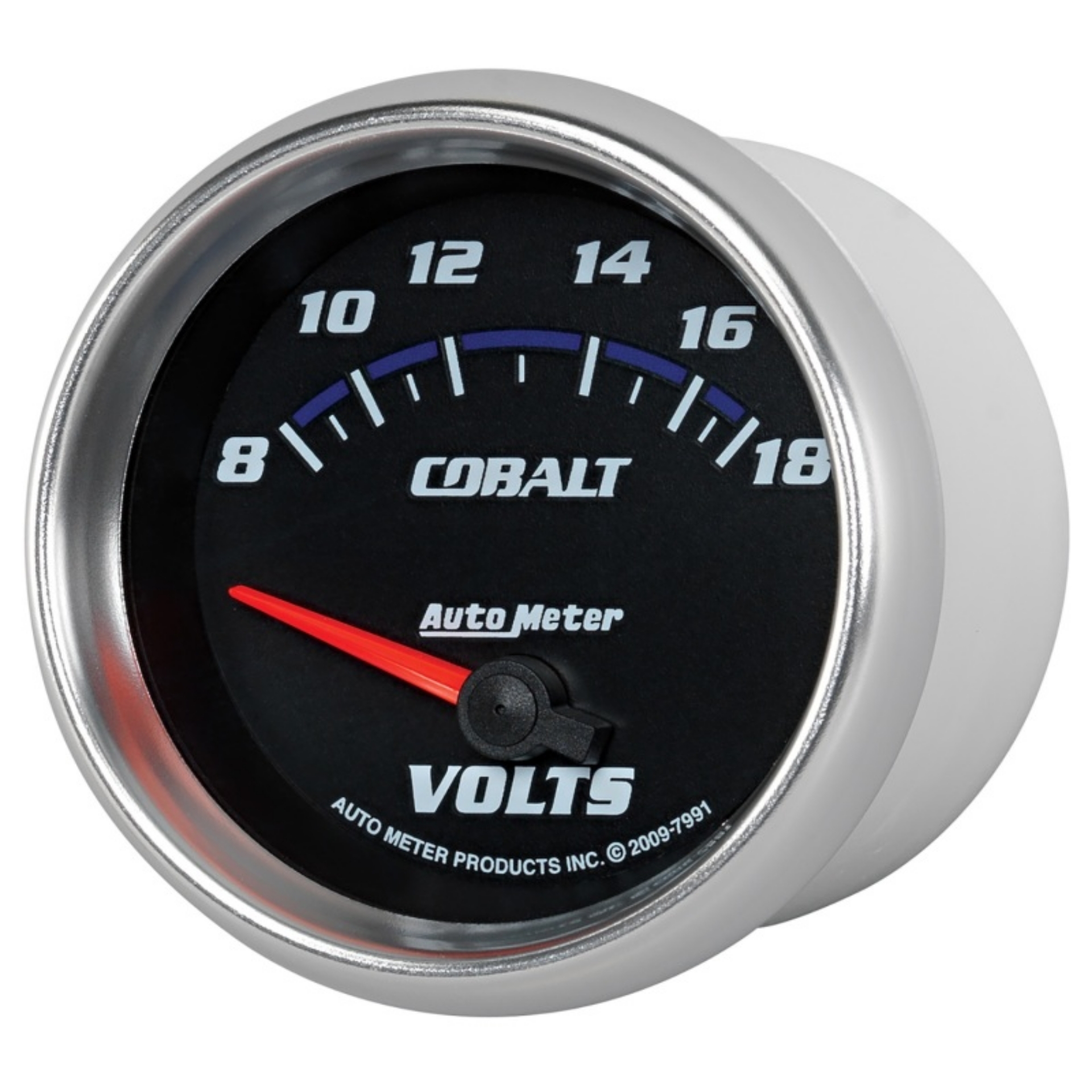 Picture of AutoMeter Gauge Voltmeter 2-5-8in- 18V Electric Cobalt