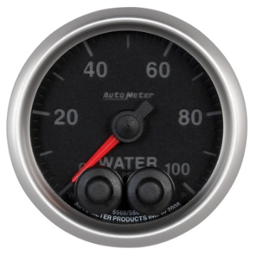 Picture of AutoMeter Gauge Water Press 2-1-16in- 100PSI Stepper Motor W-Peak & Warn Elite