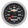 Picture of AutoMeter Gauge Water Temp 2-1-16in- 100-260 Deg- F Digital Stepper Motor Chevy Gold Bowtie