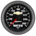 Picture of AutoMeter Gauge Water Temp 2-1-16in- 100-260 Deg- F Digital Stepper Motor Chevy Gold Bowtie