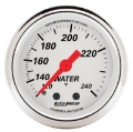 Picture of AutoMeter Gauge Water Temp 2-1-16in- 120-240 Deg- F Mech Arctic White