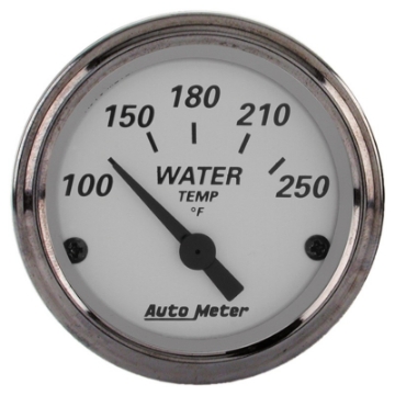 Picture of AutoMeter Gauge Water Temp 2-1-16in- 250 Deg- F Elec American Platinum