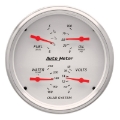Picture of AutoMeter Gauge Kit 2 Pc- Quad & Speedometer 5in- Arctic White