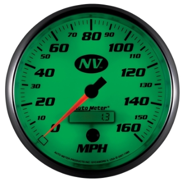 Picture of AutoMeter Gauge Speedometer 5in- 160MPH Elec- Programmable NV