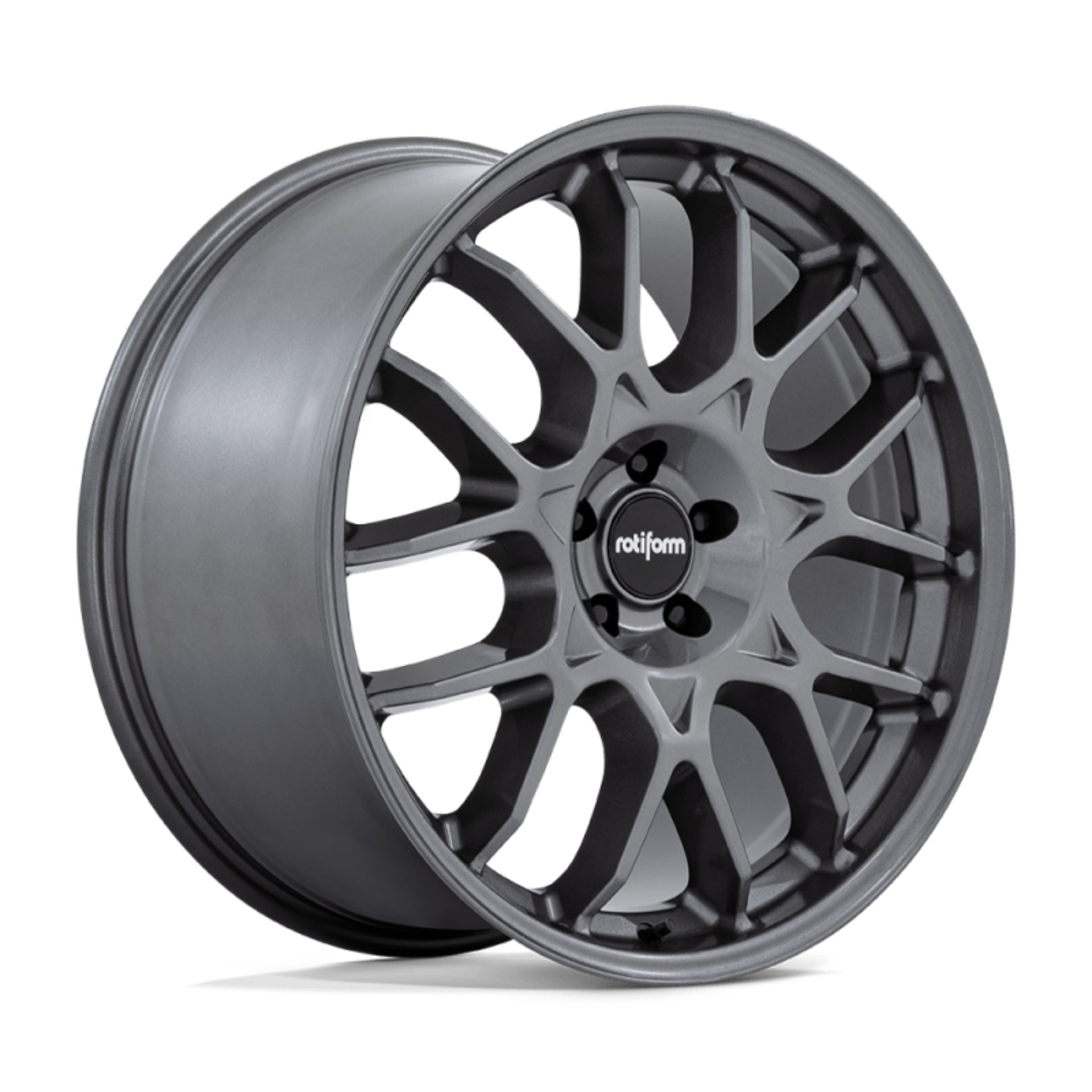 Picture of Rotiform R196 ZWS Wheel 22x12 5x112 35 Offset - Gloss Anthracite