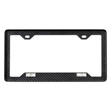 Picture of Mishimoto Carbon Fiber License Plate Frame - Gloss