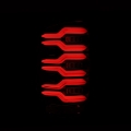 Picture of AlphaRex 14-18 GMC Sierra 1500-2500HD-3500HD LUXX-Series LED Tail Lights Alpha-Blk Actv Lgt Seq- Sig