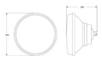 Picture of Hella Headlamp Esh Fa Gr 1A3