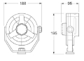 Picture of Hella Fan Turbo 2Speed 12V Blk