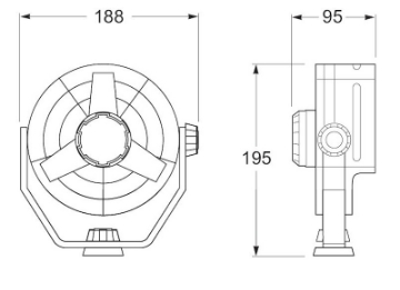 Picture of Hella Fan Turbo 2Speed 24V Blk