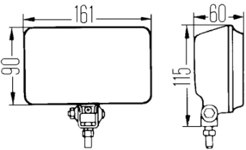 Picture of Hella Headlamp Znwh O-180Gr Swmk Mgs12 1Nb