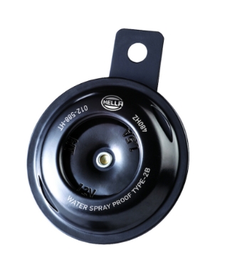 Picture of Hella Horn Bl Blk Disc Ht Mcycle 12V Univ