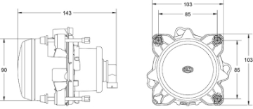 Picture of Hella Insert- Headlight 1B0