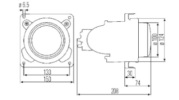 Picture of Hella Headlamp DeUs A 1Bl