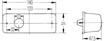 Picture of Hella Lamp Zbl Rh 2Bm