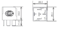 Picture of Hella Relay 12V 20-40A Spdt Res