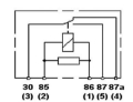 Picture of Hella Relay 24V 10-20A Spdt Res Wthr Bkt