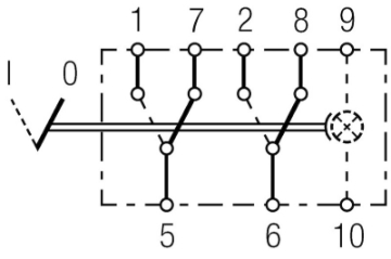 Picture of Hella Switch Rocker Spdt 6 Pole