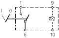 Picture of Hella Switch Rocker Spst W- Loc Light