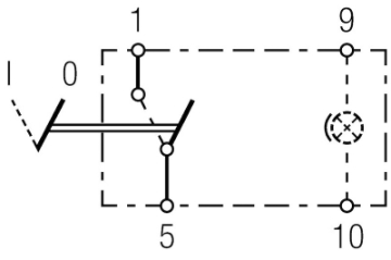 Picture of Hella Switch Rocker Spst W- Loc Light