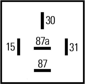 Picture of Hella Timer Control 24V 5Pin 0900S Delay On