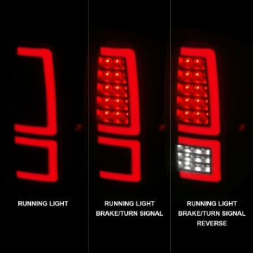 Picture of ANZO 2014-2021 Toyota Tundra LED Taillights Black Housing-Smoke Lens
