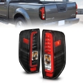 Picture of ANZO 2005-2021 Nissan Frontier LED Taillights Black Housing-Clear Lens