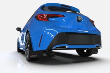 Picture of Rally Armor 13-17 Subaru Crosstrek XV Black Mud Flap BCE Logo