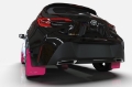 Picture of Rally Armor 08-14 Subaru STI Hatch Only - 11-14 WRX Hatch Only Pink Mud Flap BCE Logo