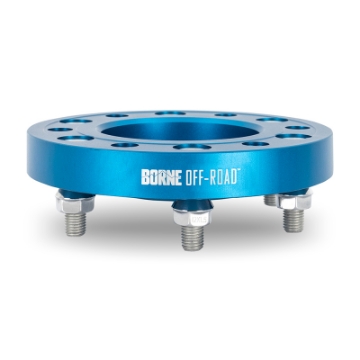 Picture of Borne Off-Road Wheel Spacers - 6x139-7 - 78-1 - 38-1mm - M14x1-5 - Blue