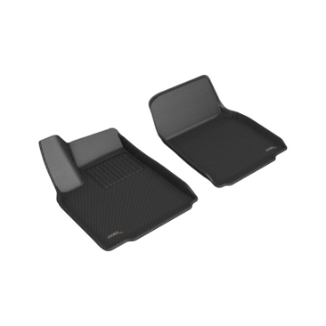 Picture of 3D MAXpider 2022 Tesla Model X Kagu 1st Row Floormat - Black