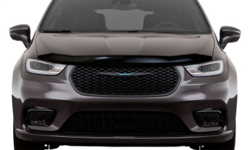 Picture of AVS 17-23 Chrysler Pacifica Aeroskin Low Profile Hood Shield - Smoke